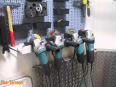 DIY Angle Grinder Storage