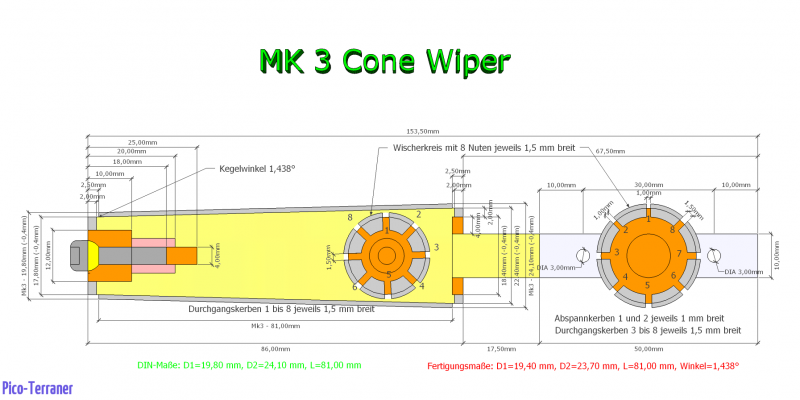 09 MK 3 Cone Wiper