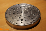 DIY Rotary Table Fixture Plate for Vertex HV-8
